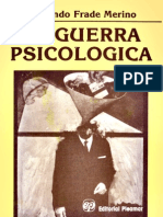 Guerra Psicologica La - Frade Merino Fernando