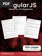 Angular Js Notes For Professionals