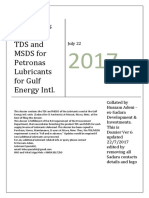 Petronas TDS and MSDS