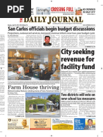 San Carlos Officials Begin Budget Discussions: Crossing Full