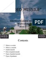 "Guided Missile": S.Ranga Mahesh Reddy 08AT1A0449 Iii-Ece