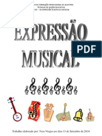 EXPRESSÃO MUSICAL TRABALHO