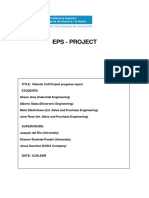 Robotic Cell Project Progress Report