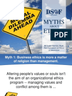 Myths About Business Ethics