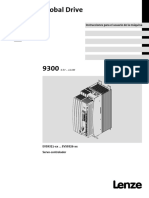 Instructions for the User Drive 9300