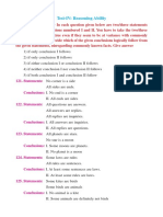 Reasoning Ability Model Question Papers