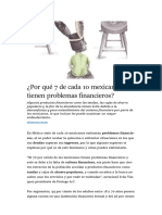 Por Que 7 de Cada 10 Tienen Problemas Financieros