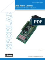 Cold Room Control: Installation and Operating Instructions