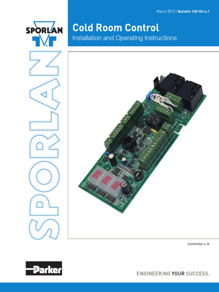 Cold Room Control: Installation and Operating Instructions | PDF