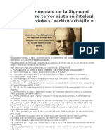 20 citate geniale de la Sigmund Freud care te vor ajuta să înțelegi mai ușor viața și particularitățile ei.doc