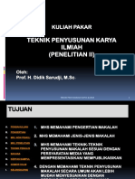Kul.pakar-penelit- II -Teknik Penyusunan Mkl-karya Ilmiah (2)