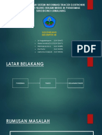 Perancangan Tracer PKM Sukodono Lumajang