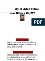 Sexuality of Adolf Hitler