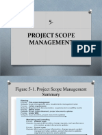 5 Project Scope Management