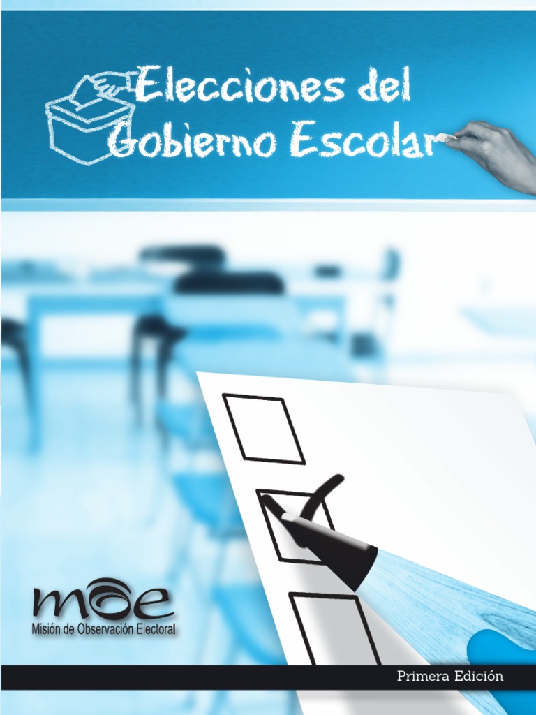 Elecciones Del Gobierno Escolar PDF Elecciones Votación