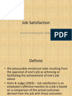 Job Satisfaction