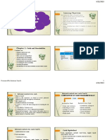 Chapter 1 - Cash and Receivables