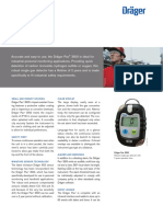 Draeger Pac 3500 Portable Gas Detector