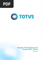 Integração TOTVS Colaboração 2.0 Recepção NFS-e - Datasul