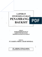 Download 0_CITA-Laporan Studi Kelayakan an Bauksit by kocokk SN37779226 doc pdf