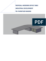 Project Proposal:-Moderen Office Table Secter:-Industrial Development Sub Secter:-Furnituer Making