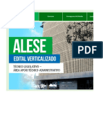 Edital Verticalizado - ALESE - Técnico_Legislativo