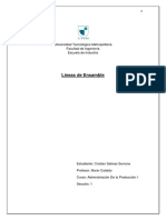 Linea de Ensamble PDF