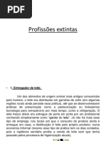 Profissões extintas