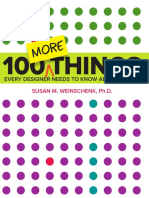 100more Things Every Designer Needs to Know