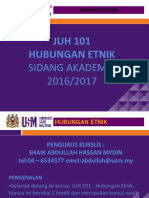 PK - Taklimat Kursus Juh 101 2016-17