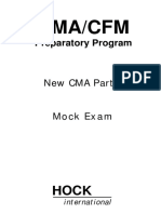 Preparatory Program: Cma/Cfm