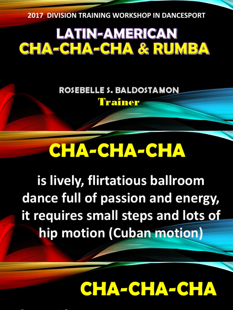 Cha-Cha-Cha & Rumba | PDF