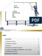 Analiza Semiotica A Unei Reclame Publicitare de Tip PrintA