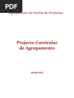 Projecto Curricular Do Agrupamento