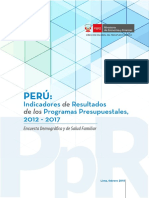 INEI Informe PpR Anual 2017