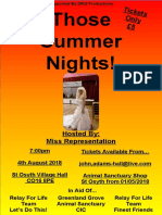 Those Summer Nights - August 2018