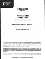 Download Triumph Daytona 955i and Speed Triple 955cc 02 Service Manual by Greg Williams SN37781050 doc pdf