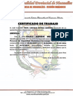 Certificado Lincoln