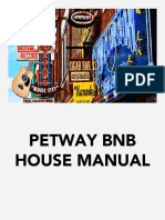 PetwayBnB House Manual