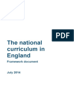 National Curriculum in England Complete Framework For Key Stages 1 To 4 - For Teaching From 1 September 2015 To 31 August 2016