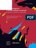 Livro Povos Indigenas e Universidade No Brasil 2004 A 2008 PDF