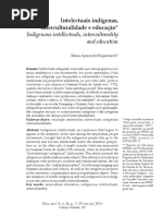 Bergamaschi - o Intelectual Indígena