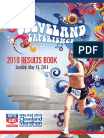 2010 Cleveland Marathon Results Book