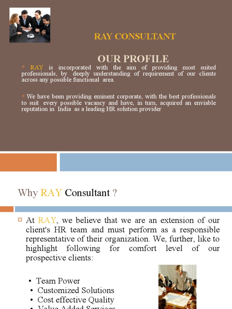 RAY Consultant: Premier HR Solutions | PDF | Consultant | Recruitment