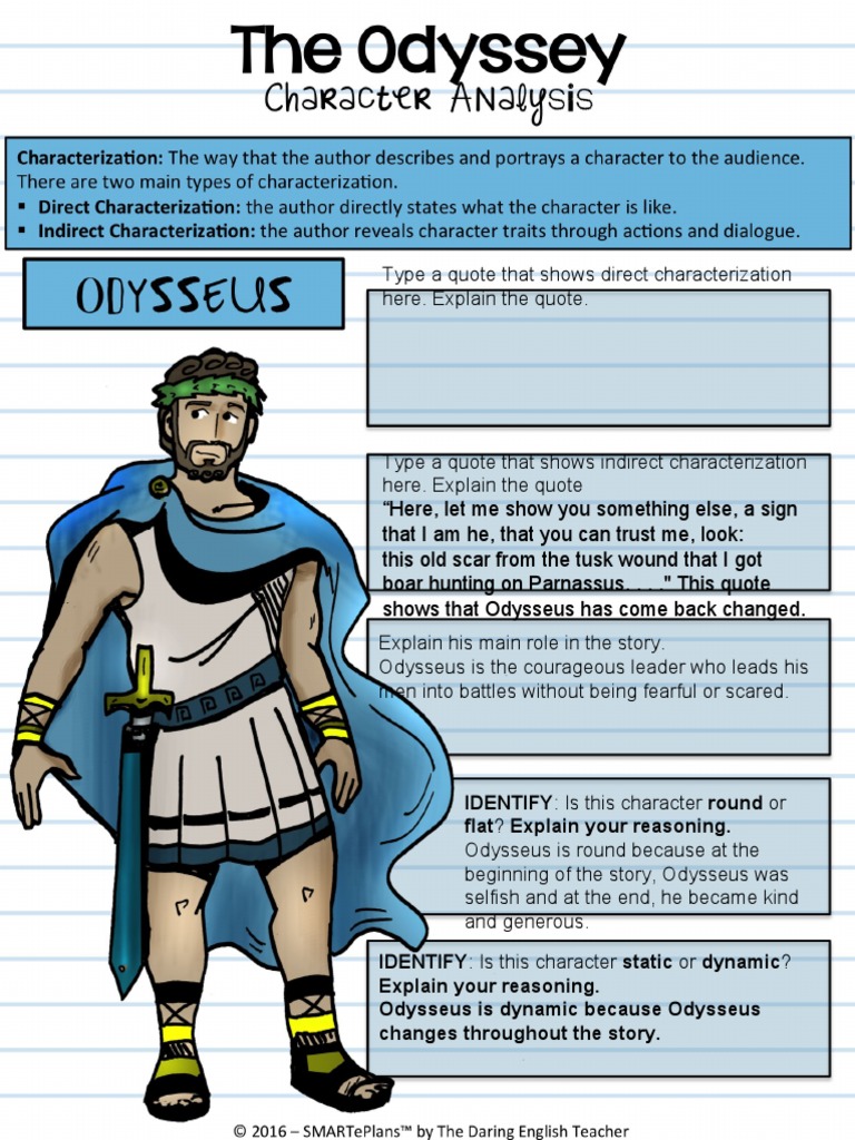 Odysseus Character Analysis