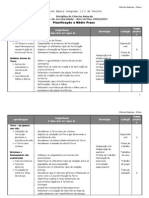 Planificação Médio Prazo - 8º