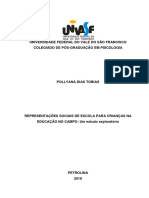 REPRESENTAÇÕES SOCIAIS DE ESCOLA PARA CRIANÇAS NA EDUCAÇÃO NO CAMPO