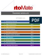 AutoMate Training Modules