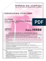 Policia Rodoviaria Federal Prova VERDE.pdf