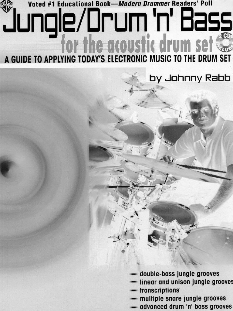 Johnny Rabb - Jungle Drum 'N' Bass-For The Acoustic Drum Set | PDF